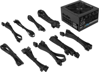Блок питания Aerocool ATX 1000W Integrator Gold Gen.5 80+ gold (20+4pin) APFC 120mm fan LED 8xSATA Cab Manag RTL от магазина РЭССИ
