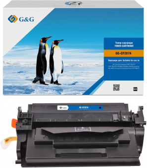Картридж лазерный G&G GG-CF287A черный (9000стр.) для HP LJ M506dn/M506n/M506x от магазина РЭССИ