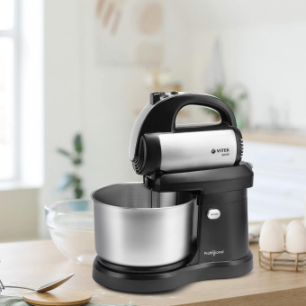 Миксер стационарный Vitek VT-1418 800Вт стальной от магазина РЭССИ