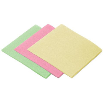 Салфетки PACLAN универсальные 38x38 см КОМПЛЕКТ 3 шт. 110 г/м2 вискоза Practi Universal 410018 от магазина РЭССИ