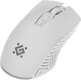 Мышь Defender Pandora GM-502 белый оптическая 3200dpi silent беспров. USB 6but (52502) от магазина РЭССИ