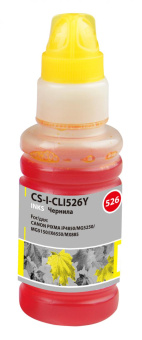 Чернила Cactus CS-I-CLI526Y желтый 100мл для Canon Pixma iP4850/MG5250/MG5150/iX6550 от магазина РЭССИ