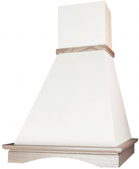 Вытяжка каминная Elikor Вилла 50П-650-П3Л бежевый/дуб неокрашенный управление: ползунковое (1 мотор) от магазина РЭССИ