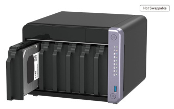 Сетевое хранилище NAS Qnap TS-632X-4G 6-bay от магазина РЭССИ