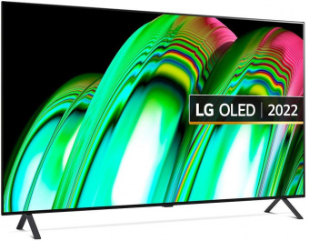 Телевизор OLED LG 65" OLED65A26LA.ARUB темно-серый 4K Ultra HD 60Hz DVB-T DVB-T2 DVB-C DVB-S DVB-S2 USB WiFi Smart TV (RUS) от магазина РЭССИ