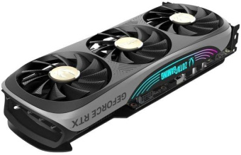 Видеокарта Zotac PCI-E 4.0 RTX 4070 Ti SUPER TRINITY OC NVIDIA GeForce RTX 4070TI Super 16Gb 256bit GDDR6X 2625/21000 HDMIx1 DPx3 HDCP Ret от магазина РЭССИ