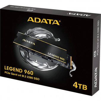 Накопитель SSD A-Data PCI-E 4.0 x4 4Tb ALEG-960-4TCS Legend 960 M.2 2280 от магазина РЭССИ