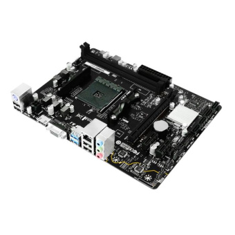 Материнская плата Biostar B450MHP Soc-AM4 AMD B450 2xDDR4 mATX AC`97 8ch(7.1) GbLAN RAID+VGA+HDMI от магазина РЭССИ