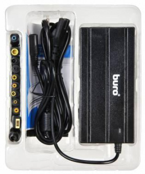 Блок питания Buro BUM-1187H90 ручной 90W 12V-20V 11-connectors от бытовой электросети LED индикатор от магазина РЭССИ