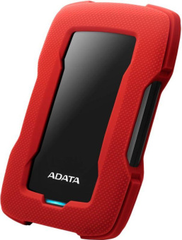 Жесткий диск A-Data USB 3.0 1Tb AHD330-1TU31-CRD HD330 DashDrive Durable 2.5" красный от магазина РЭССИ