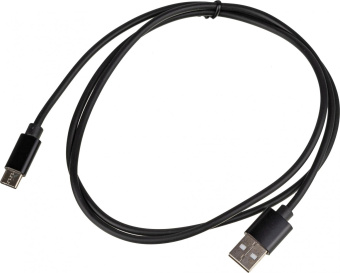 Кабель USB (m)-USB Type-C (m) 1м черный от магазина РЭССИ