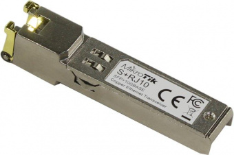 Mikrotik SFP+ RJ45 10GBASE-T Copper Module проводной модуль от магазина РЭССИ