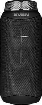 Колонка порт. Sven АС PS-280 черный 12W 2.0 BT 10м 2400mAh (SV-020521) от магазина РЭССИ