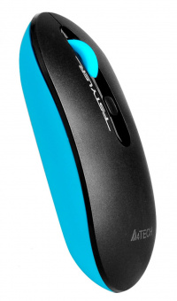 Мышь A4Tech Fstyler FG20 синий/черный оптическая (2000dpi) беспроводная USB для ноутбука (4but) от магазина РЭССИ
