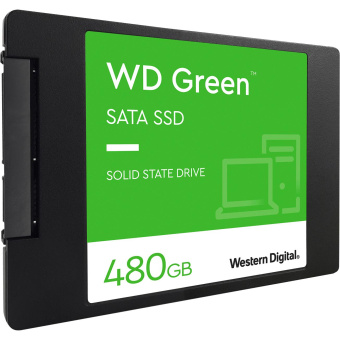 Накопитель SSD WD SATA-III 480GB WDS480G3G0A Green 2.5" от магазина РЭССИ