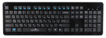 Клавиатура Оклик 870S черный USB беспроводная slim Multimedia от магазина РЭССИ