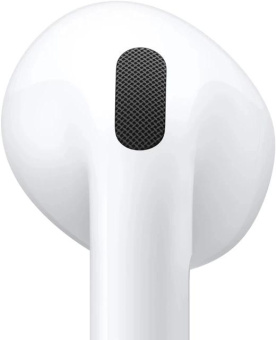 Гарнитура вкладыши Apple AirPods 4 ANC A3055,A3056,A3059 белый беспроводные bluetooth в ушной раковине (MXP93ZE/A) от магазина РЭССИ