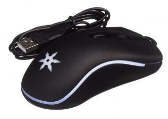 Мышь Оклик 704G TOKUGAWA черный оптическая (1600dpi) USB (4but) от магазина РЭССИ
