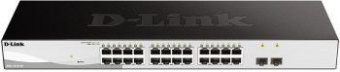 Коммутатор D-Link DGS-1210-26/F 24G 2SFP управляемый от магазина РЭССИ