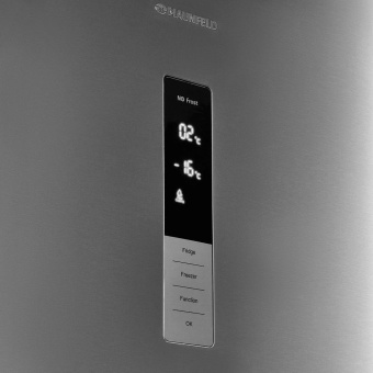 Холодильник Maunfeld MFF200NFХ10 Inverter 2-хкамерн. белый инвертер от магазина РЭССИ