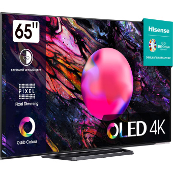 Телевизор OLED Hisense 65" 65A85K черный 4K Ultra HD 120Hz DVB-T DVB-T2 DVB-C DVB-S DVB-S2 USB WiFi Smart TV (RUS) от магазина РЭССИ