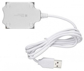 Разветвитель USB 2.0 Buro BU-HUB4-0.5-U2.0-Candy 4порт. серебристый от магазина РЭССИ