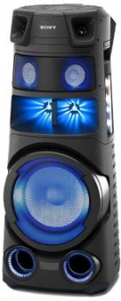 мидисистема Sony MHC-V83D черный/темно-синий 2000Вт CD CDRW DVD DVDRW FM USB BT от магазина РЭССИ
