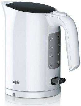 Чайник электрический Braun WK3000WH 1л. 2200Вт белый (корпус: пластик) от магазина РЭССИ