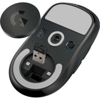 Мышь Logitech G PRO X SUPERLIGHT черный оптическая (25600dpi) беспроводная USB (4but) от магазина РЭССИ