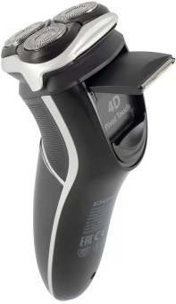 Бритва роторная Polaris PMR 0421RC Pivot Touch 4D PRO реж.эл.:3 питан.:элек.сеть/аккум. черный от магазина РЭССИ
