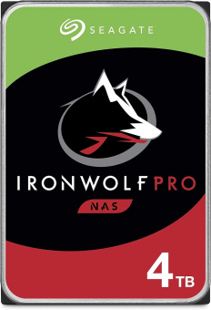 Жесткий диск Seagate SATA-III 4TB ST4000NT001 NAS Ironwolf Pro 512E (7200rpm) 256Mb 3.5" от магазина РЭССИ
