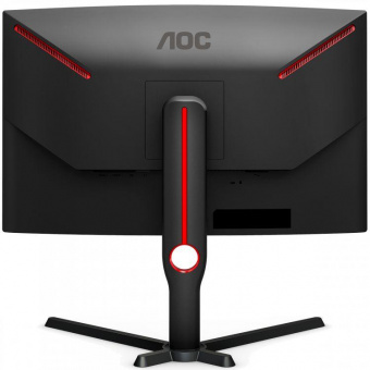 Монитор AOC 27" Gaming C27G3U черный/красный VA LED 1ms 16:9 HDMI M/M матовая HAS Piv 250cd 178гр/178гр 1920x1080 165Hz FreeSync Premium DP FHD USB 5.55кг от магазина РЭССИ