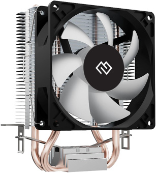 Устройство охлаждения(кулер) Digma D-CPC110-PWM1 90x90x25mm Soc-AM4/1151/1200 черный 4-pin 23dB Al+Cu 110W 247gr Ret от магазина РЭССИ