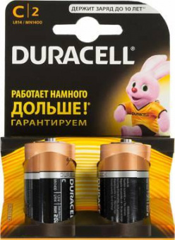 Батарея Duracell Basic LR14-2BL MN1400 C (2шт) от магазина РЭССИ