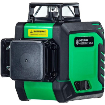 Лазерный уровень INSTRUMAX GREENLINER 3-360 IM0135 от магазина РЭССИ
