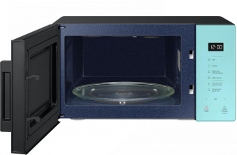 Микроволновая Печь Samsung MG23T5018AN/BW 23л. 800Вт мятный/черный от магазина РЭССИ