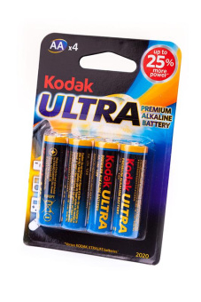 Элемент питания Kodak ULTRA PREMIUM LR6 BL4 от магазина РЭССИ