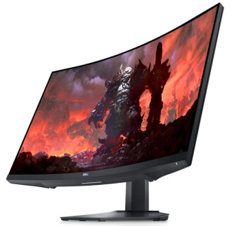 Монитор Dell 31.5" S3222DGM черный VA LED 1ms 16:9 HDMI матовая HAS 350cd 178гр/178гр 2560x1440 165Hz DP 2K 10.16кг от магазина РЭССИ
