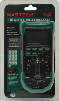 Цифровой мультиметр Mastech MS8229 13-2029 от магазина РЭССИ