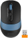 Мышь A4Tech Fstyler FB10CS черный/синий оптическая (2000dpi) silent беспроводная BT/Radio USB (4but) от магазина РЭССИ