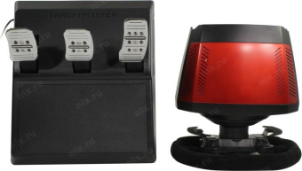 Руль ThrustMaster TS-XW RACER EU VERSION 14кноп. (с педалями) черный/красный от магазина РЭССИ