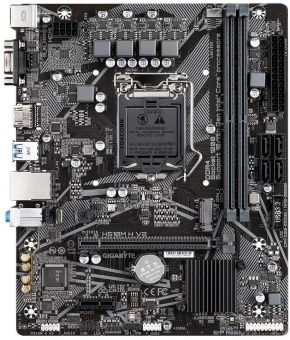 Материнская плата Gigabyte H510M H V2 Soc-1200 Intel H470 2xDDR4 mATX AC`97 8ch(7.1) GbLAN+VGA+HDMI от магазина РЭССИ