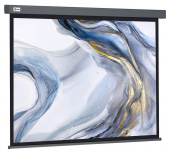 Экран Cactus 128x170.7см Wallscreen CS-PSW-128X170-SG 4:3 настенно-потолочный рулонный серый от магазина РЭССИ