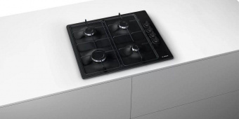 Газовая варочная поверхность Bosch PBP6C6B82Q черный от магазина РЭССИ