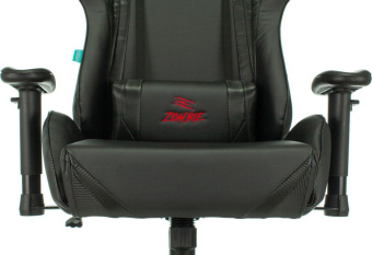 Кресло игровое Zombie Z4 черный искусственная кожа крестов. от магазина РЭССИ