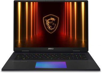 Ноутбук MSI Titan 18 HX AI A2XWJG-206RU Core Ultra 9 285HX 64Gb SSD4Tb NVIDIA GeForce RTX 5090 для ноутбуков 24Gb 18" IPS UHD+ (3840x2400) Windows 11 Home black WiFi BT Cam (9S7-182421-206) от магазина РЭССИ