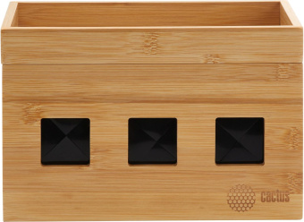 Органайзер Cactus CS-BOX-BAM бамбук от магазина РЭССИ