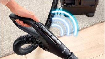 Пылесос Bosch BGS41POW1 700Вт черный/красный от магазина РЭССИ