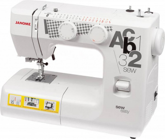 Швейная машина Janome sew easy белый от магазина РЭССИ