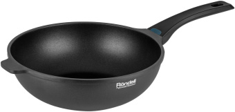 Сковорода ВОК (WOK) Rondell Weiser RDA-1557 круглая 28см покрытие: Xylan Plus ручка несъемная (без крышки) черный от магазина РЭССИ